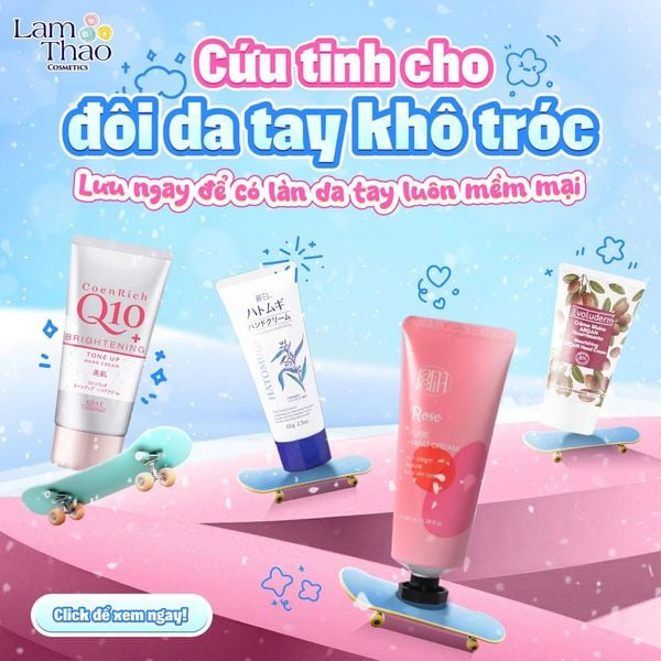 Bỏ Túi Tips Dưỡng Da Tay Bị Khô Tróc Khi Trời Trở Lạnh