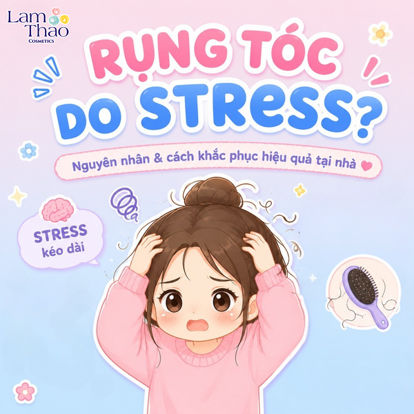 Rụng Tóc Do Stress: Nguyên Nhân Và Cách Khắc Phục Hiệu Quả Tại Nhà
