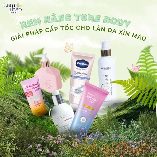 Top 7 Dòng Kem Body Nâng Tone Tự Nhiên, Đáng Mua Nhất 2026
