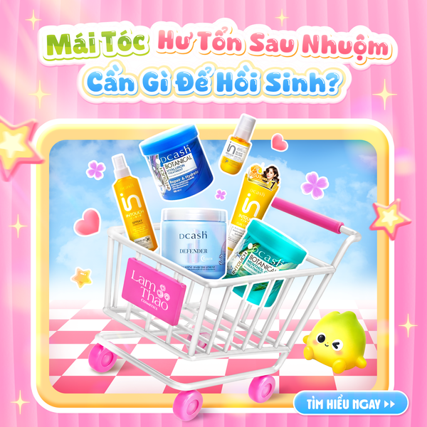 Bí Quyết Hồi Sinh Mái Tóc Hư Tổn Sau Nhuộm