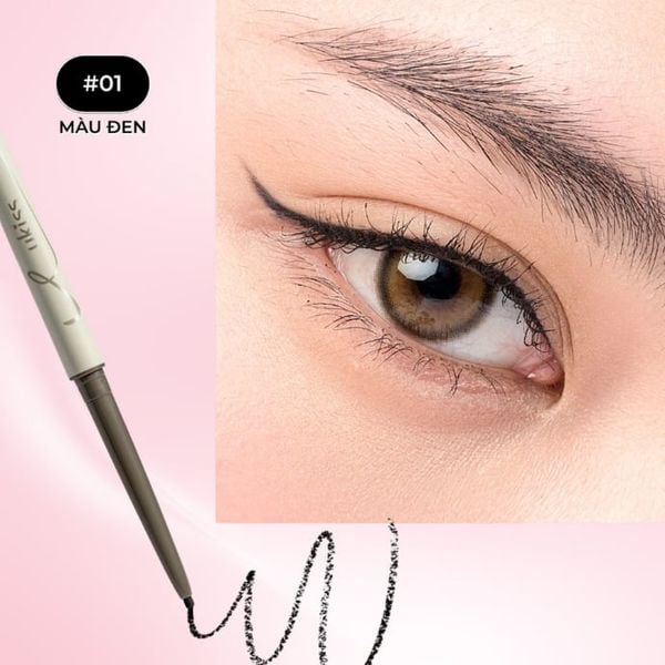 Bút Gel Kẻ Mắt Ukiss Fine Matte Sharping Gel Eyeliner