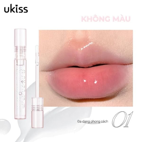 Son Bóng Dưỡng Môi Ukiss Star Jelly Ice Lip Oil