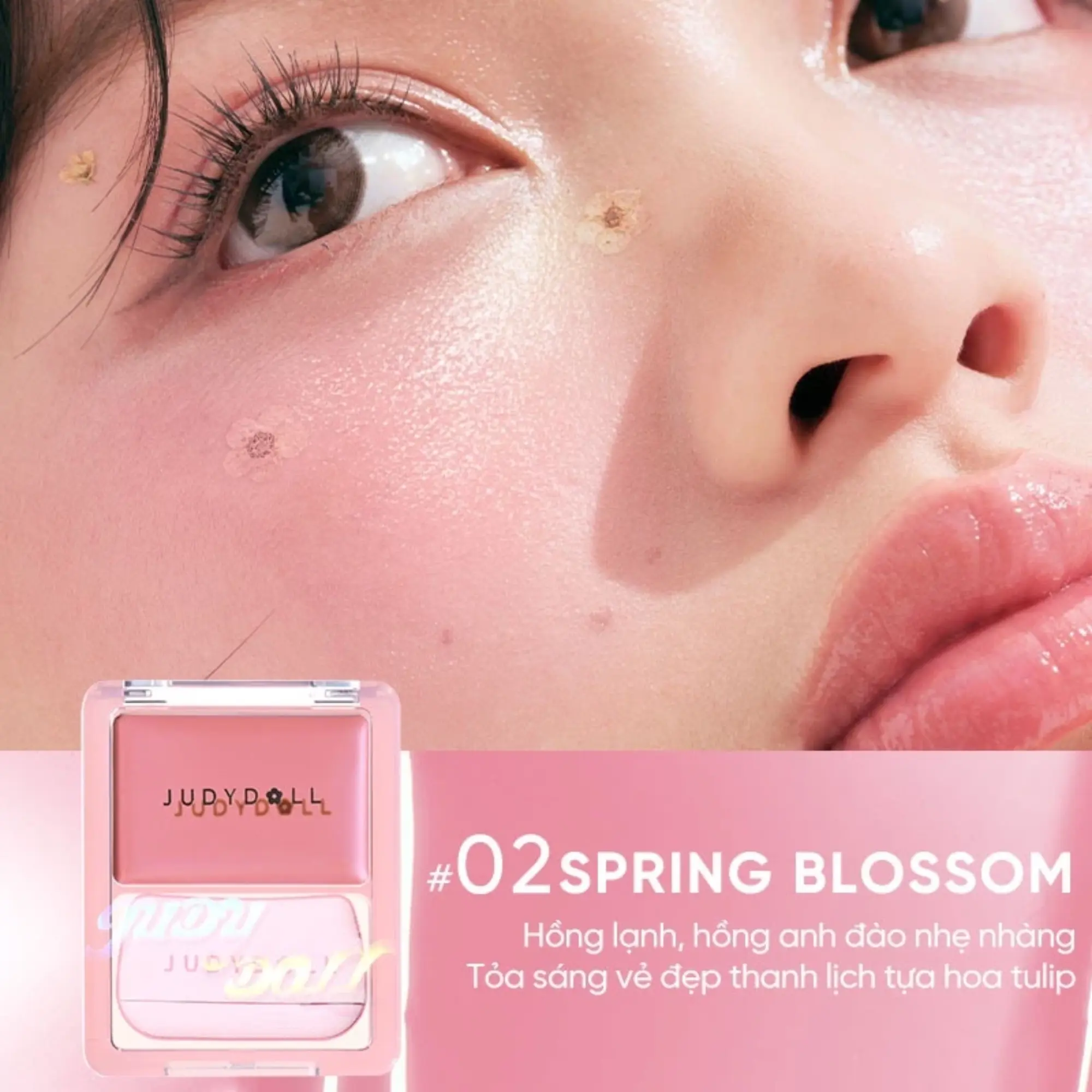 Má Hồng Judydoll Glow Blush Balm