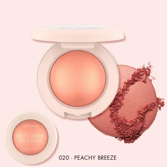 Má Hồng Catrice Soft Glam Baked Blush