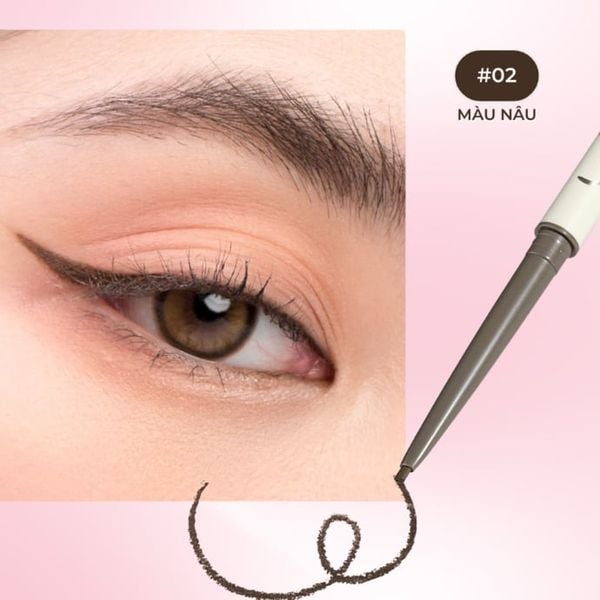 Bút Gel Kẻ Mắt Ukiss Fine Matte Sharping Gel Eyeliner