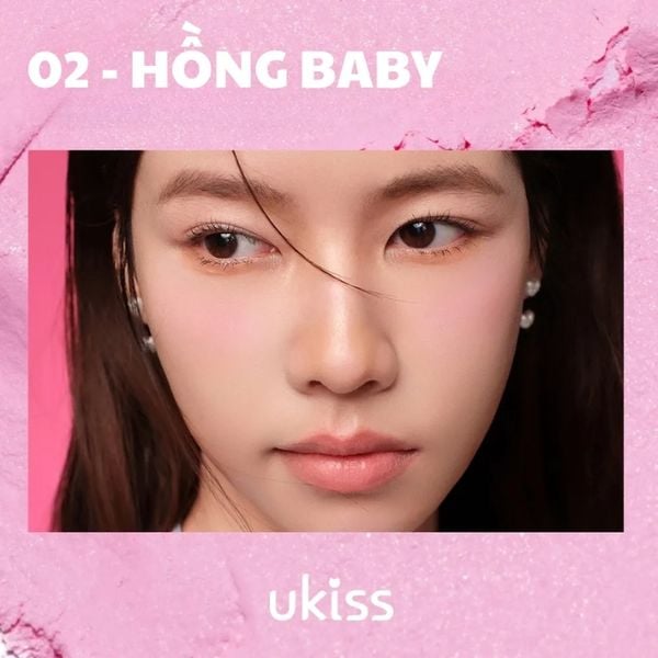 Má Hồng Dạng Kem Ukiss Temp Code Mousse Cream Blush