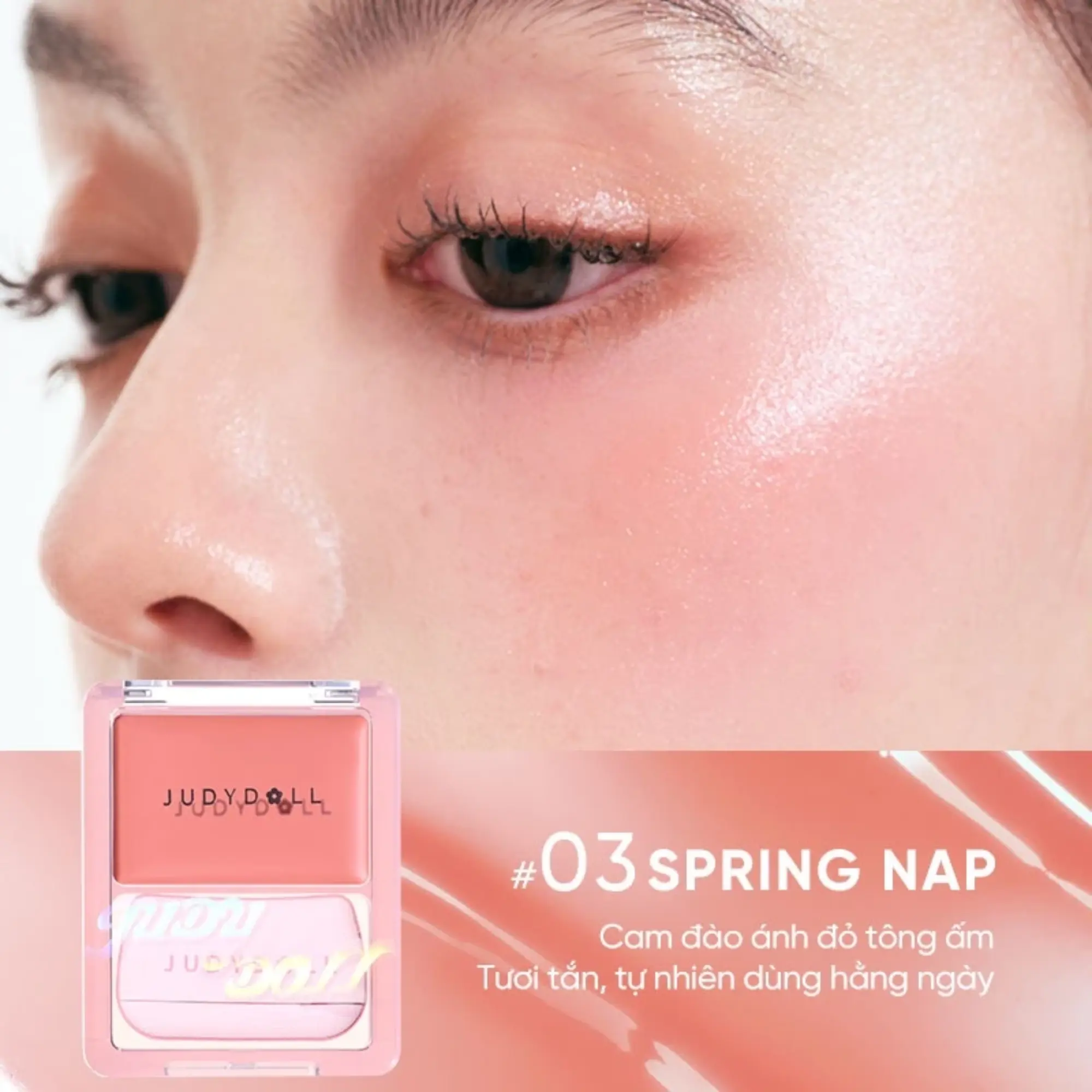 Má Hồng Judydoll Glow Blush Balm