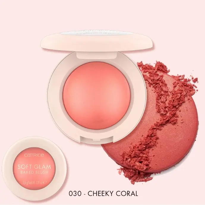 Má Hồng Catrice Soft Glam Baked Blush