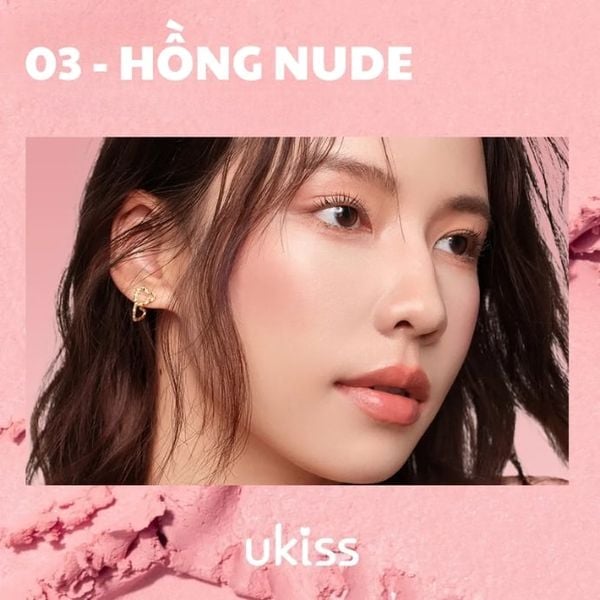 Má Hồng Dạng Kem Ukiss Temp Code Mousse Cream Blush
