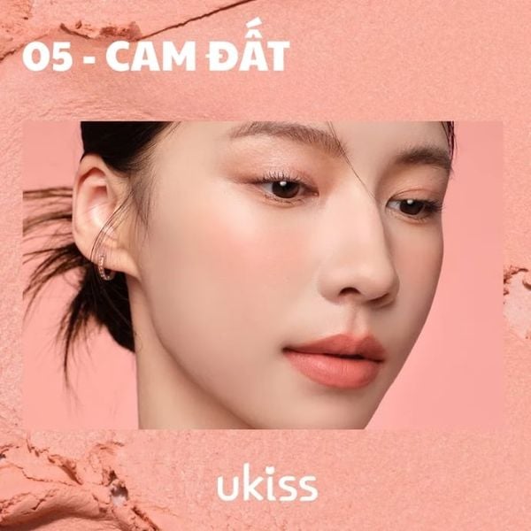 Má Hồng Dạng Kem Ukiss Temp Code Mousse Cream Blush