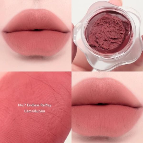 Son Bùn Dạng Hũ Dearmay Pure Falling Mood Lip Pot