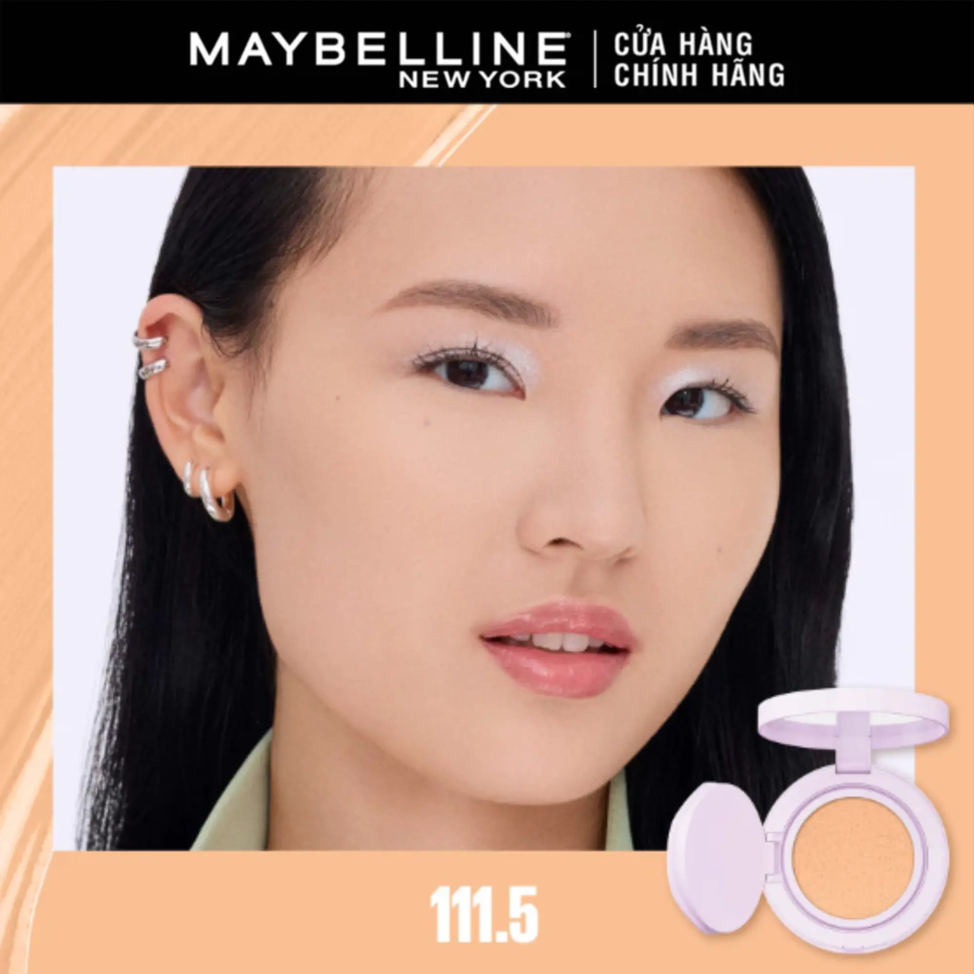 Phấn nước Superstay 24H Baby Matte Cushion Maybelline New York