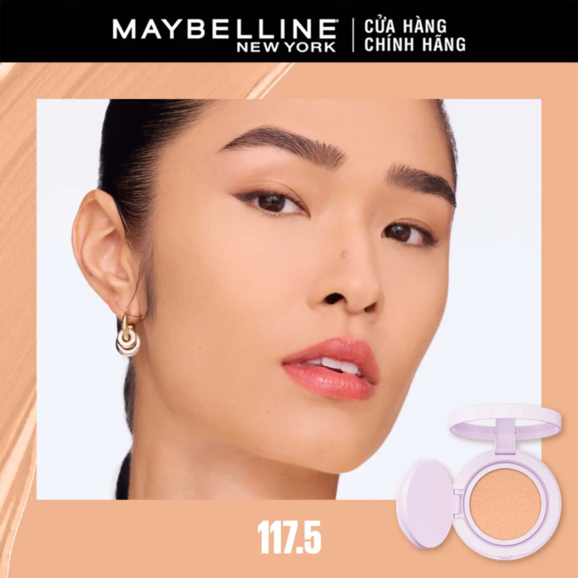 Phấn nước Superstay 24H Baby Matte Cushion Maybelline New York