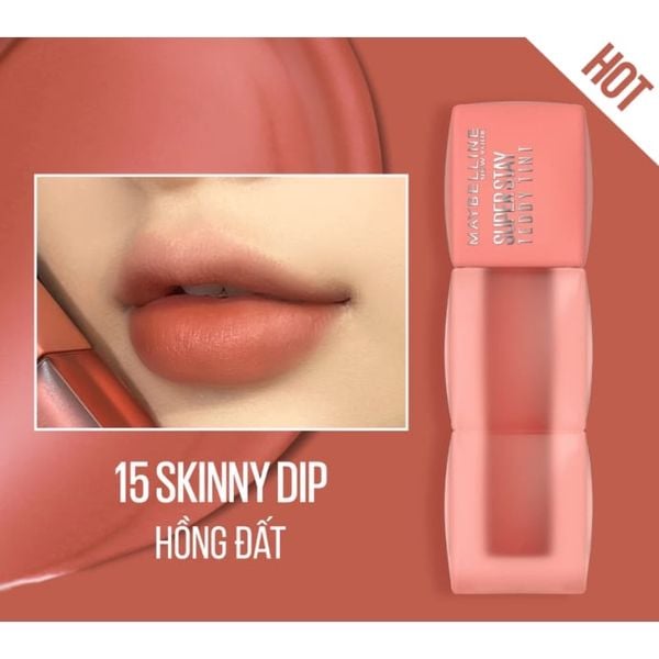 Son Kem Lì Maybelline Superstay Teddy Tint