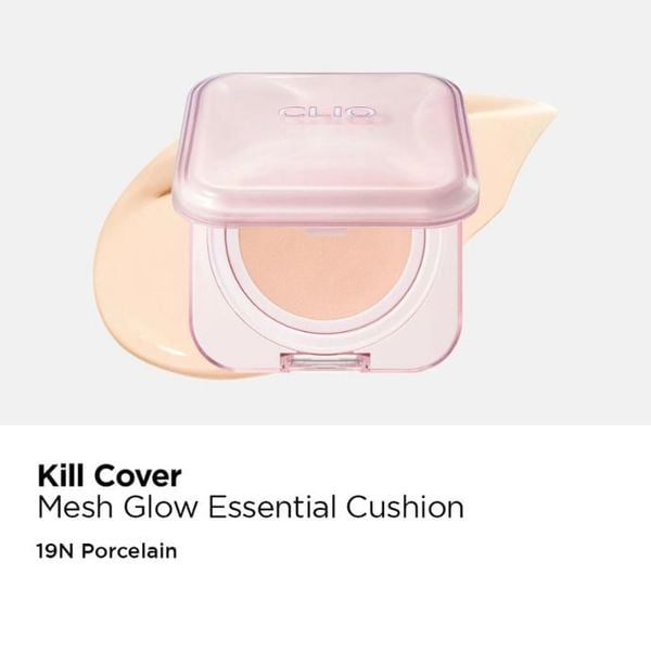 Phấn Nước Trang Điểm Clio Kill Cover Mesh Glow Essential Cushion SPF50+ PA++++