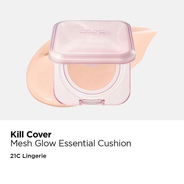 Phấn Nước Trang Điểm Clio Kill Cover Mesh Glow Essential Cushion SPF50+ PA++++