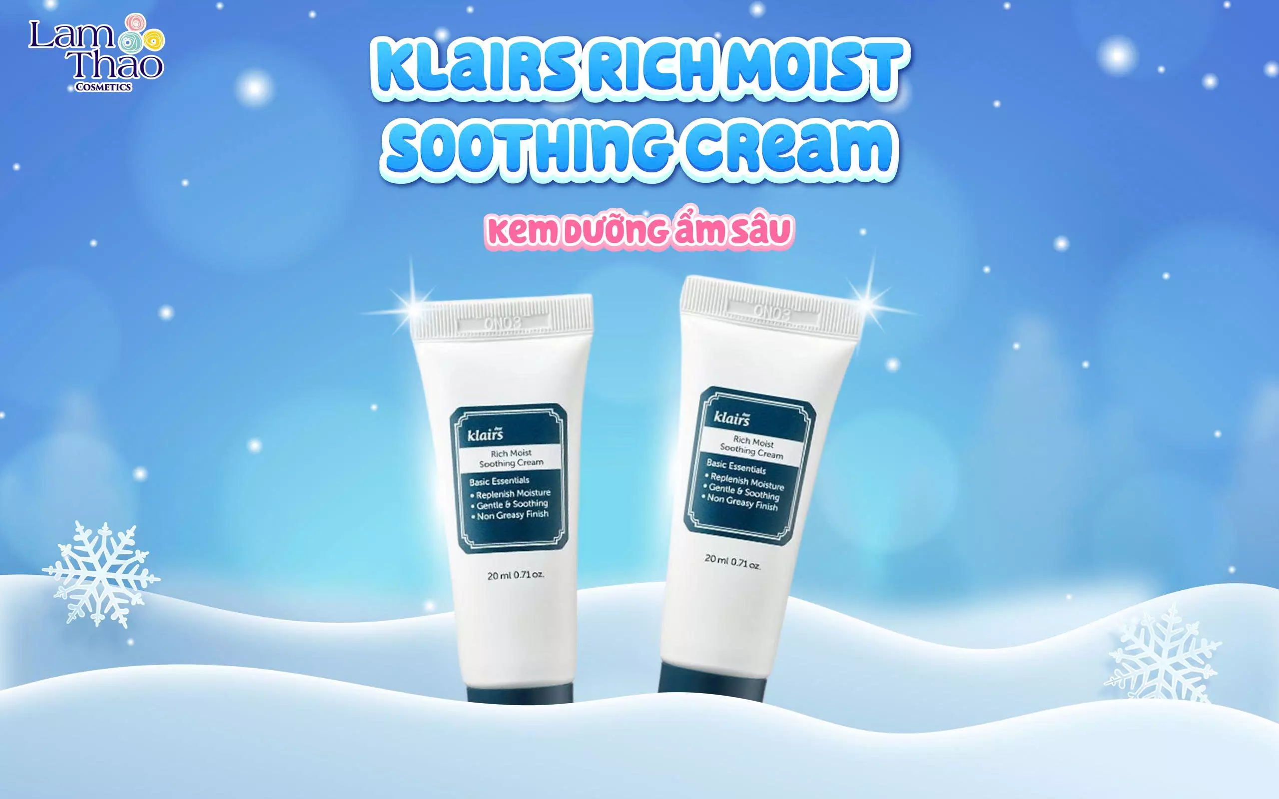 kem dưỡng klairs