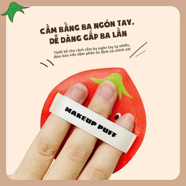 Bông Mút Tán Nền Glorie Veggie Collection