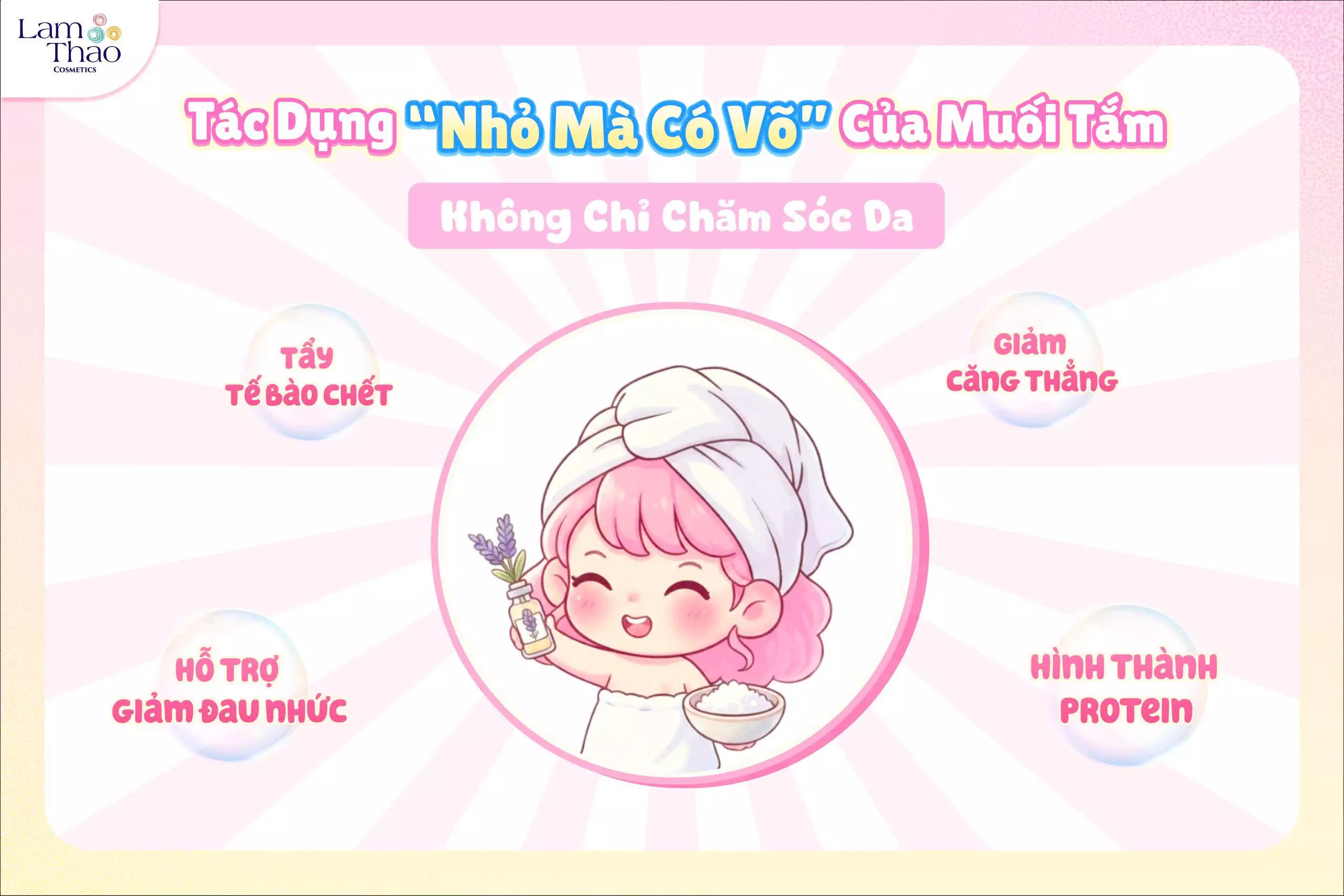 công dụng muối tắm