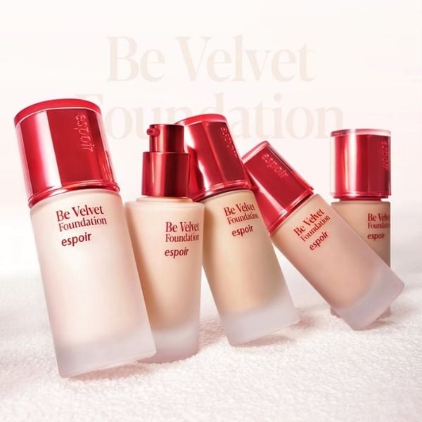 Kem Nền Che Phủ Bền Màu Espoir Be Velvet Foundation 2025 SPF22 PA++