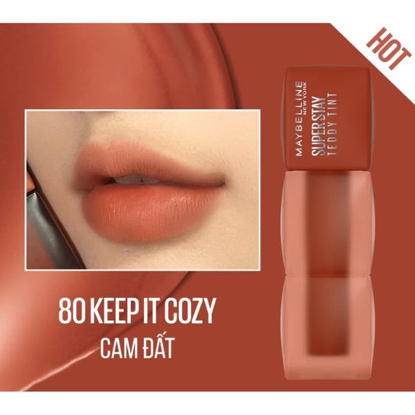 Son Kem Lì Maybelline Superstay Teddy Tint