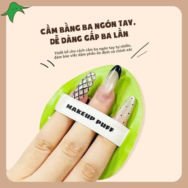 Bông Mút Tán Nền Glorie Veggie Collection