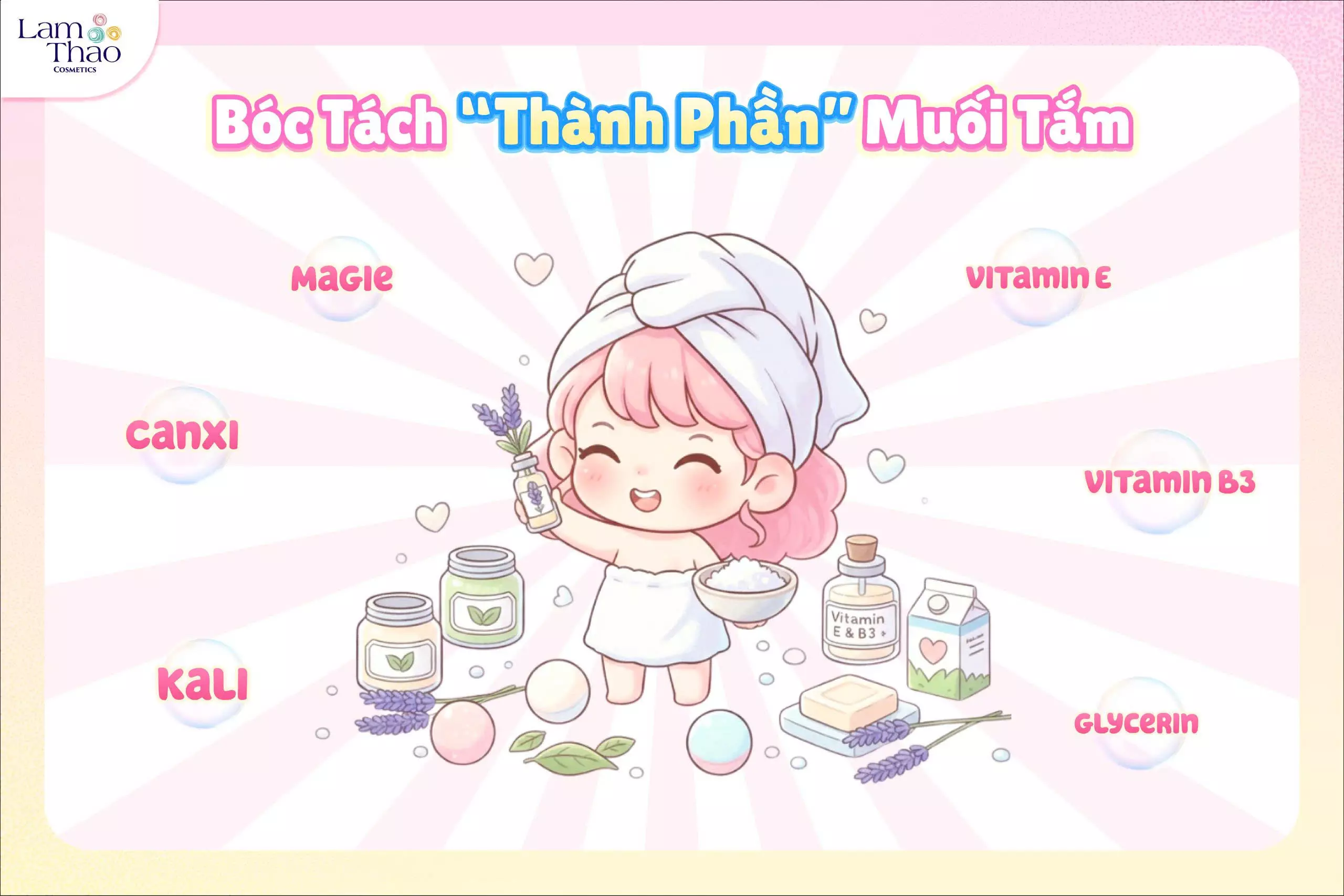 thành phần muối tắm