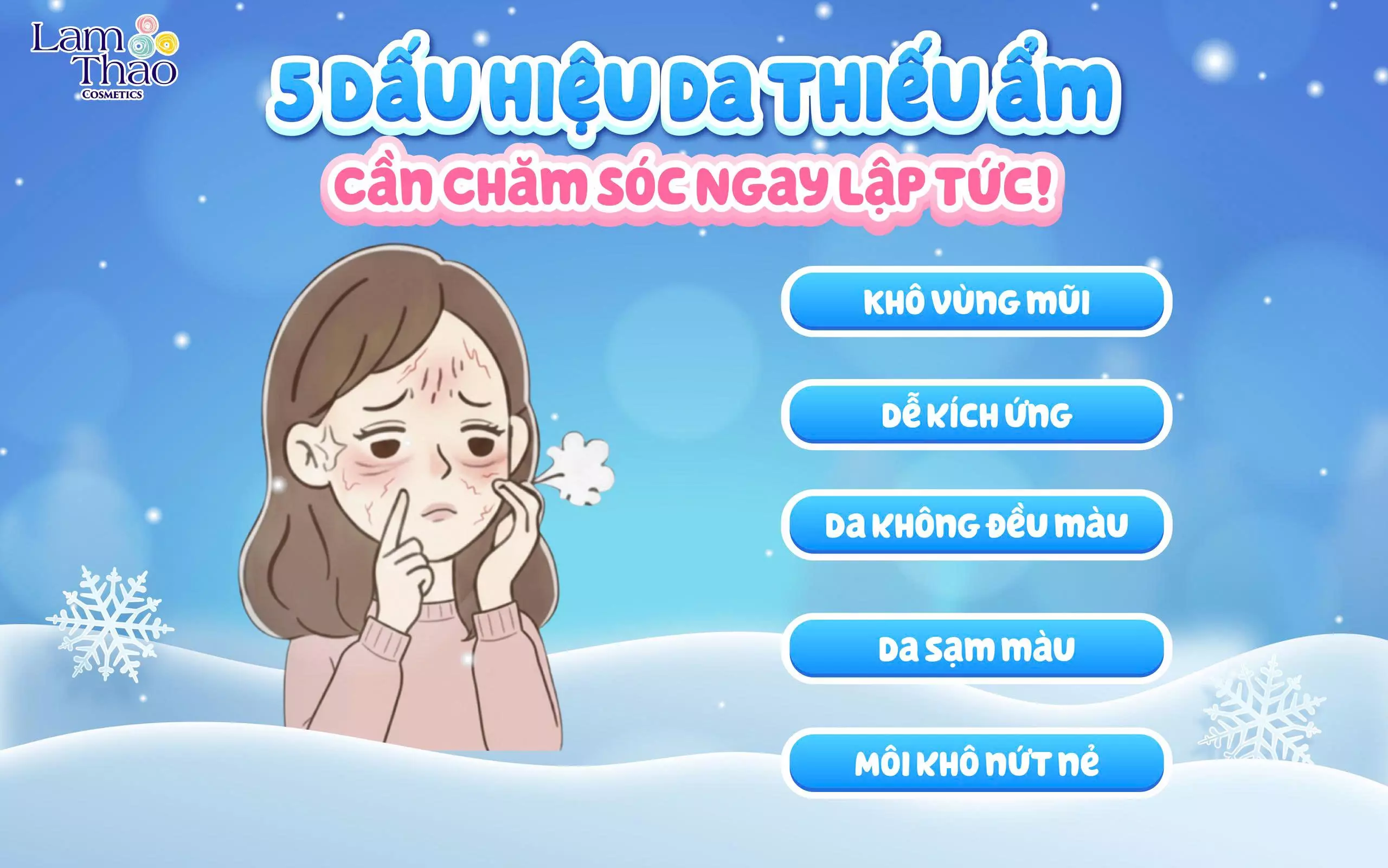 tại sao cần dưỡng da kỹ vào mùa đông