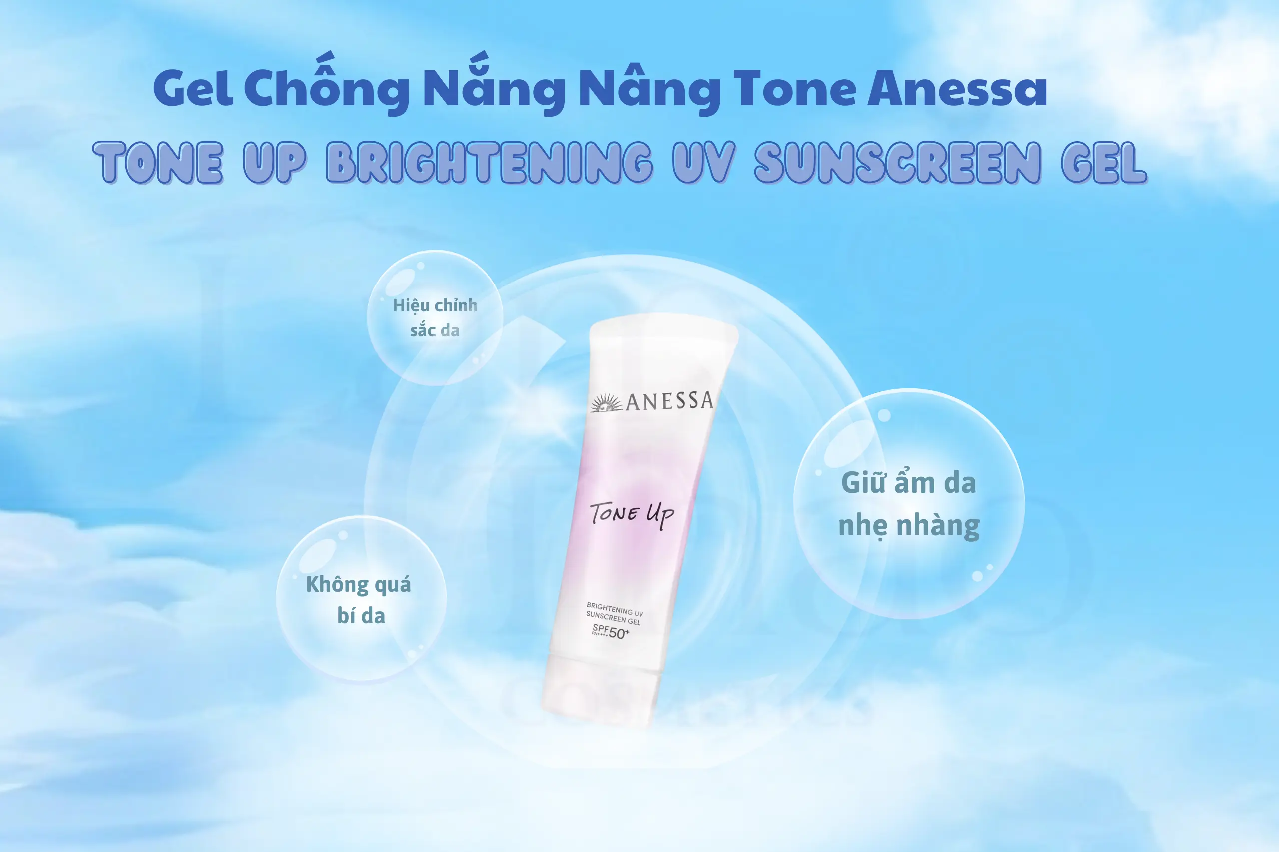 kem chống nắng nâng tone