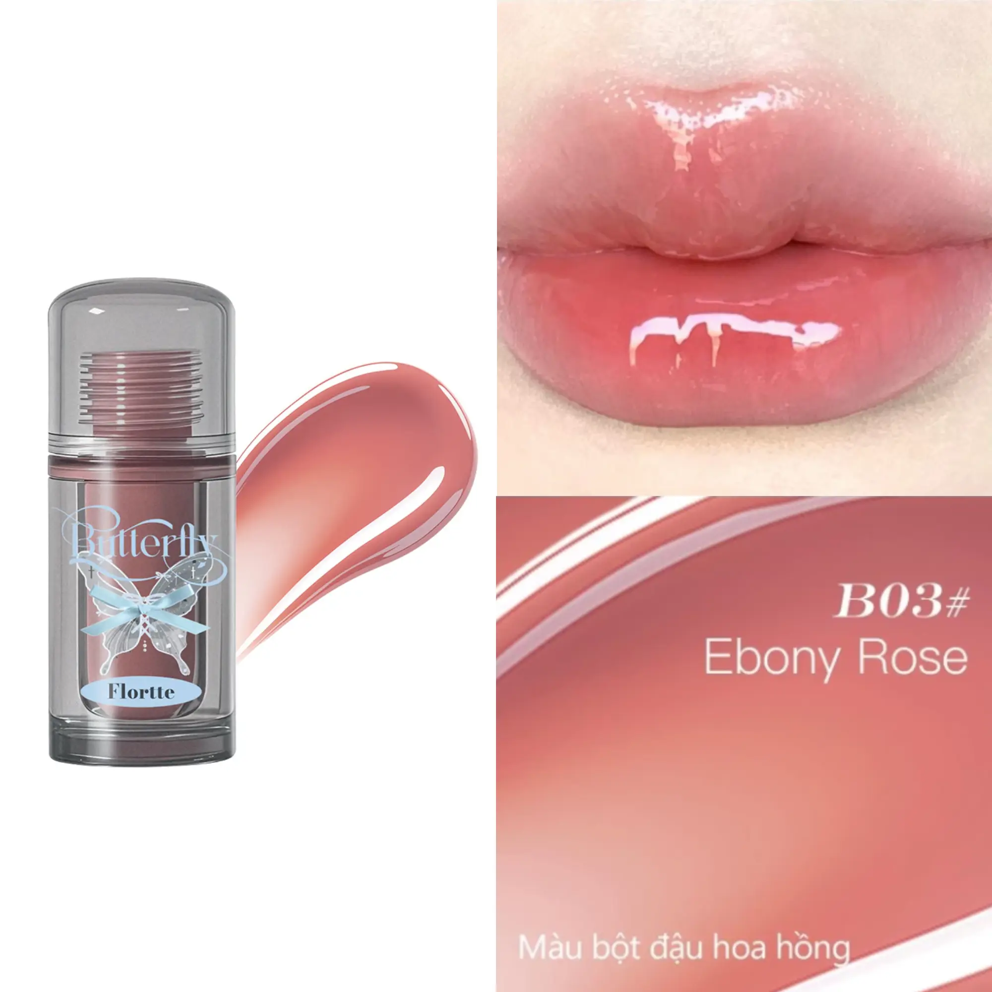 serum dưỡng môi Flortte