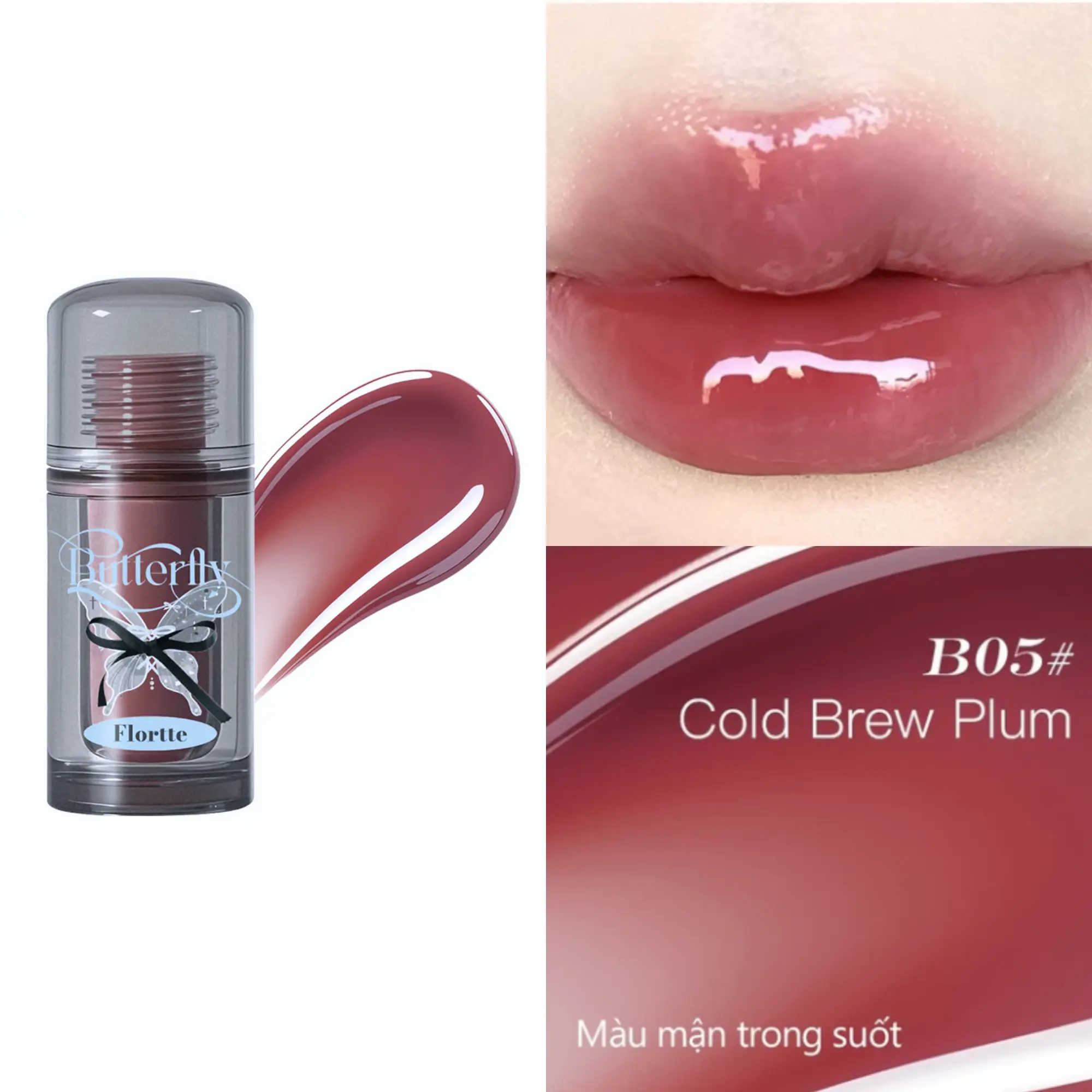 serum dưỡng môi Flortte