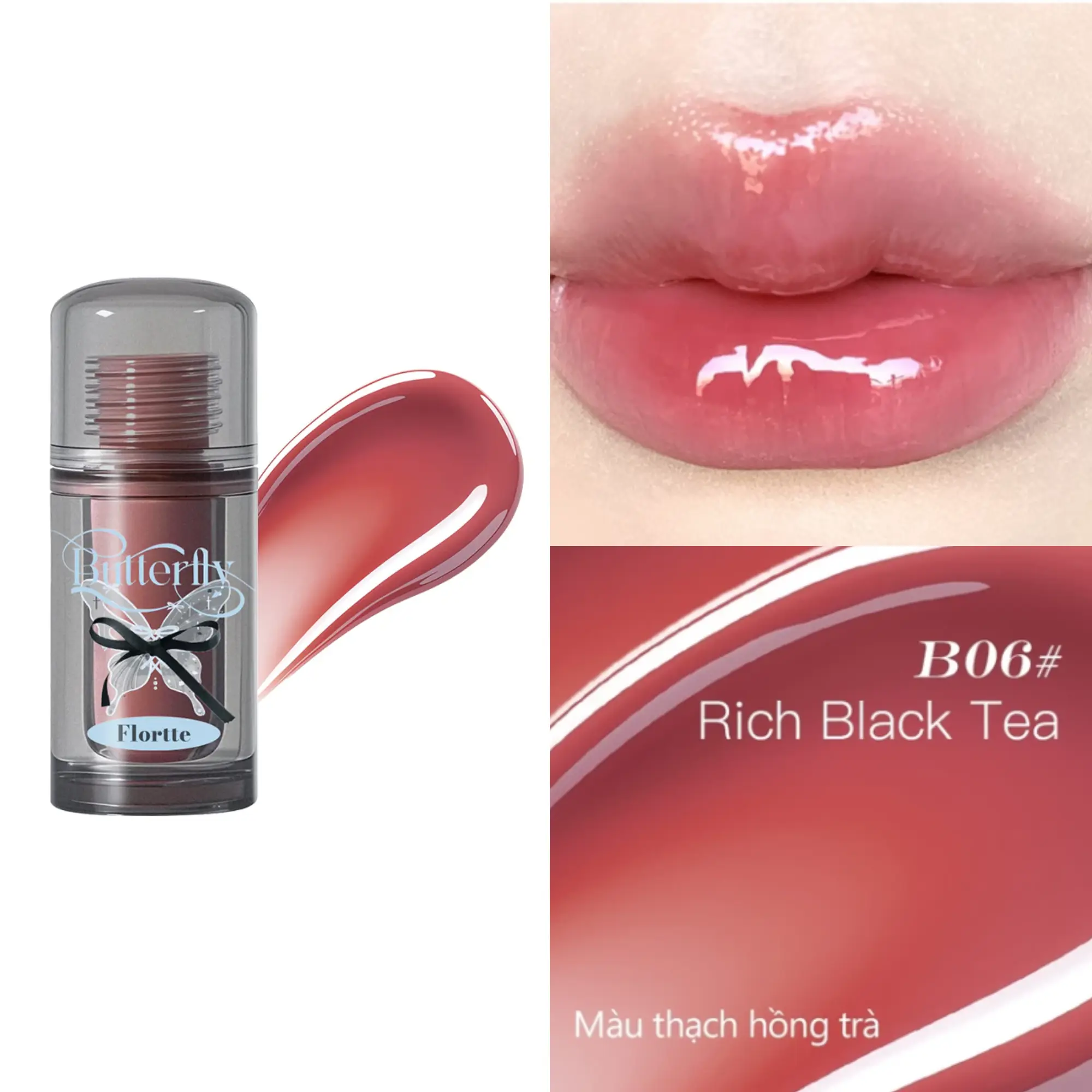 serum dưỡng môi Flortte