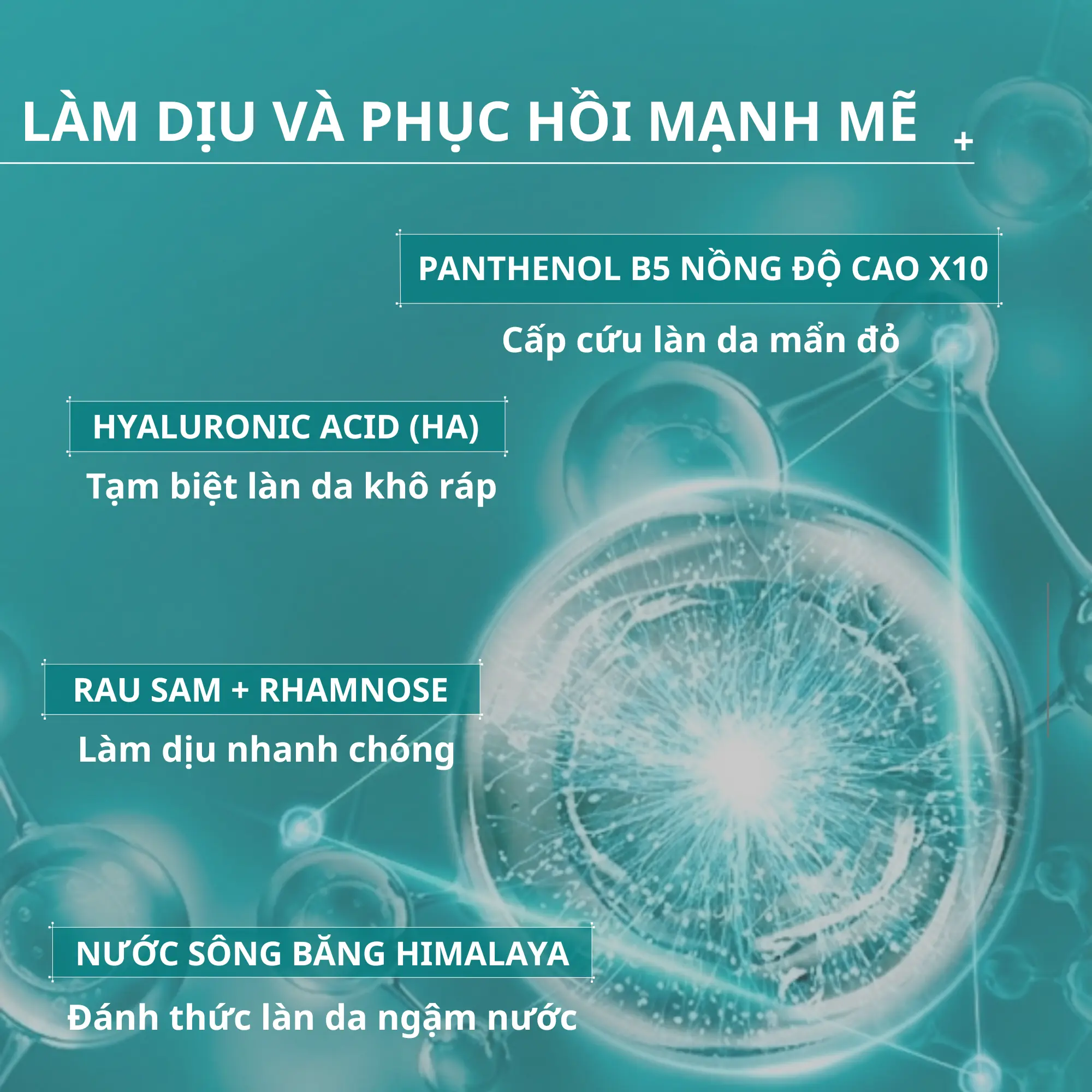 mặt nạ vitamin B5 Chando