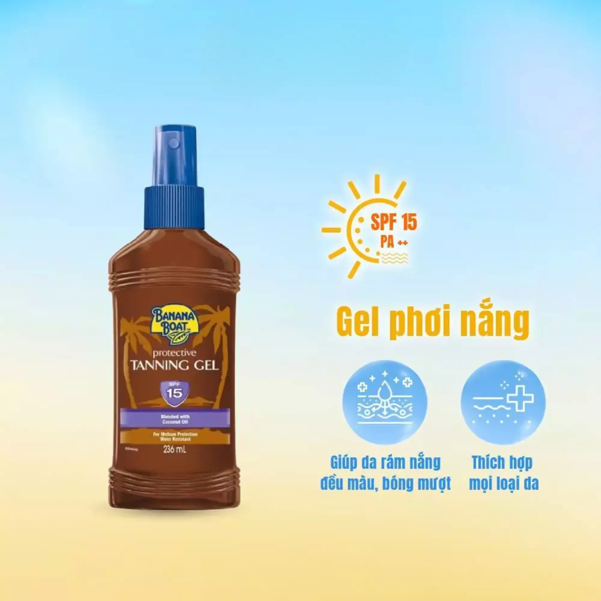 gel tắm nắng banana boat