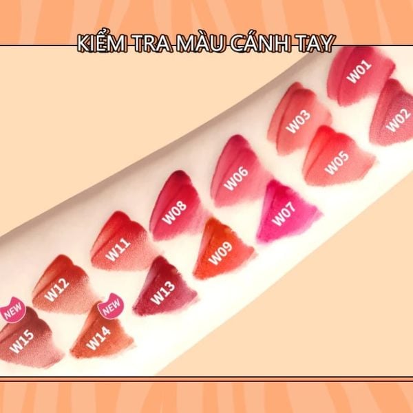 Son Tint Ukiss Ginger Cat Trek Water Tint