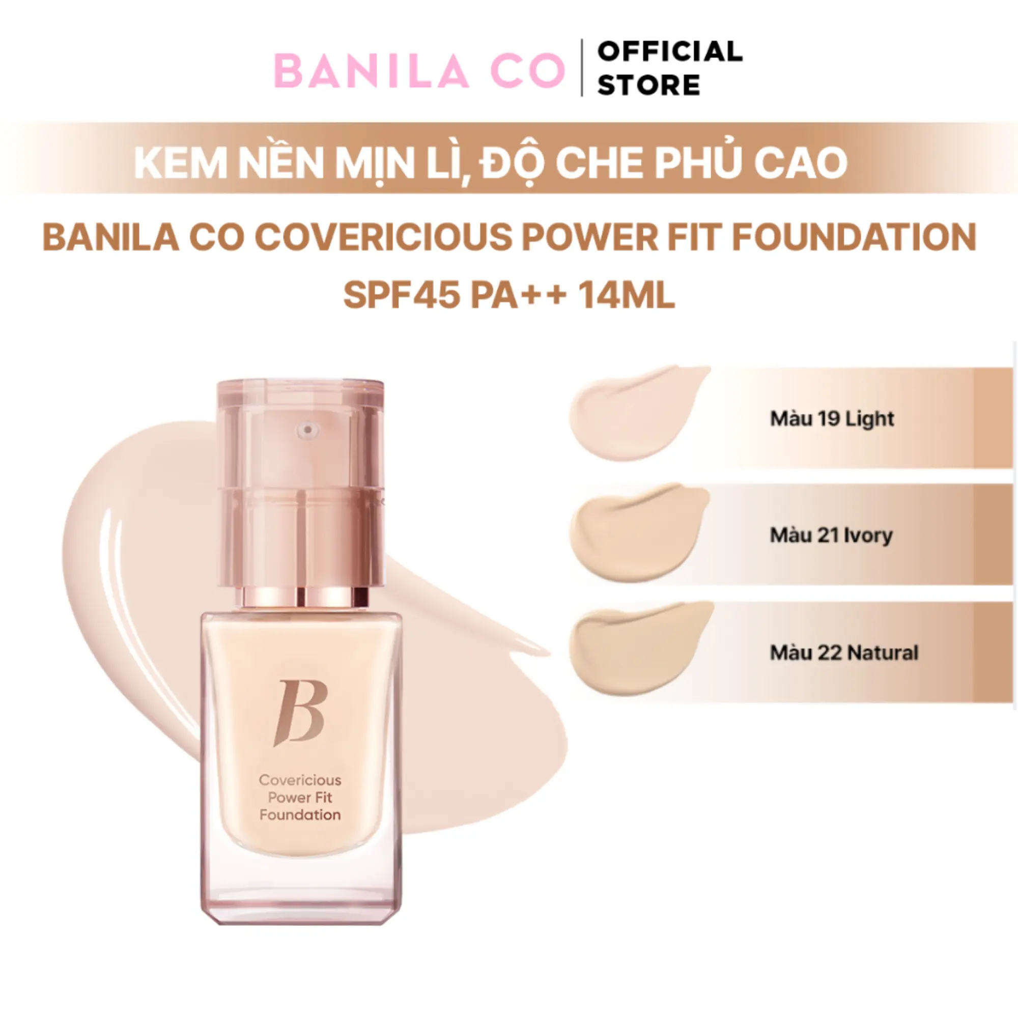 kem nền banila co