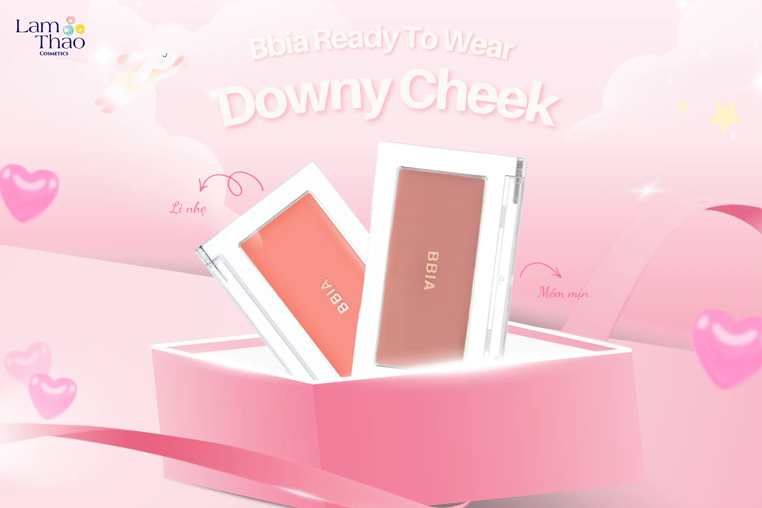 má hồng dạng kem