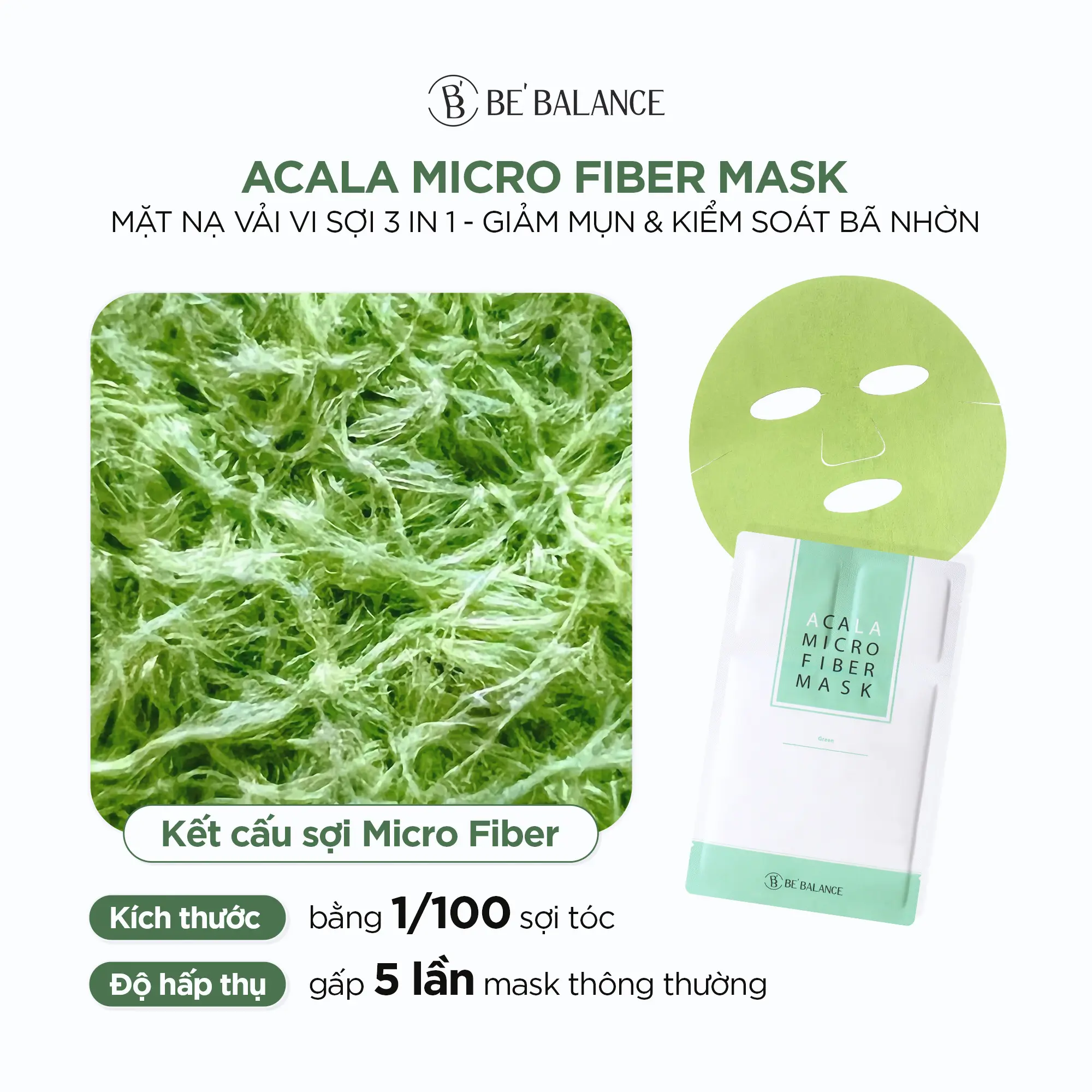 mặt nạ làm dịu Be'Balance