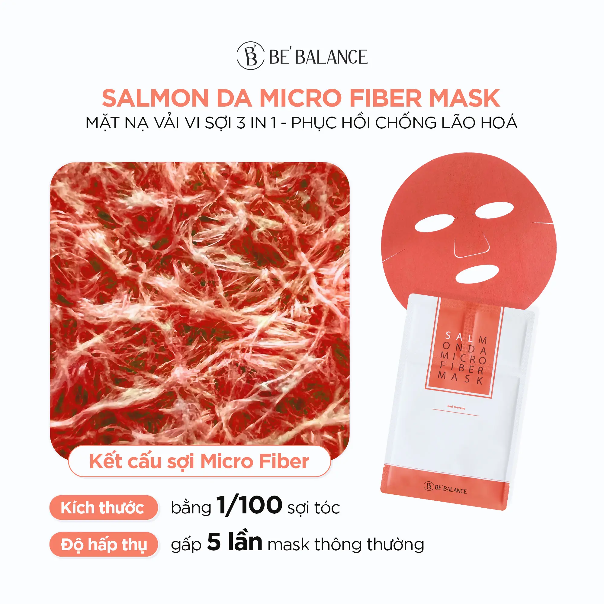 mặt nạ dưỡng da căng bóng Be'Balance