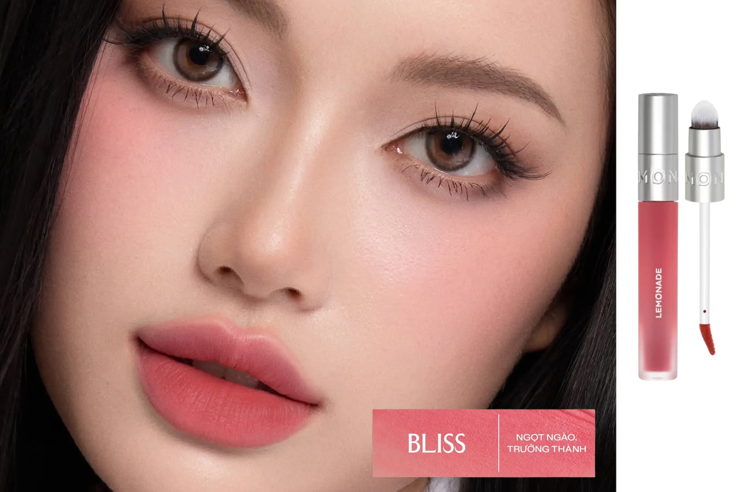 son màu hồng đỏ