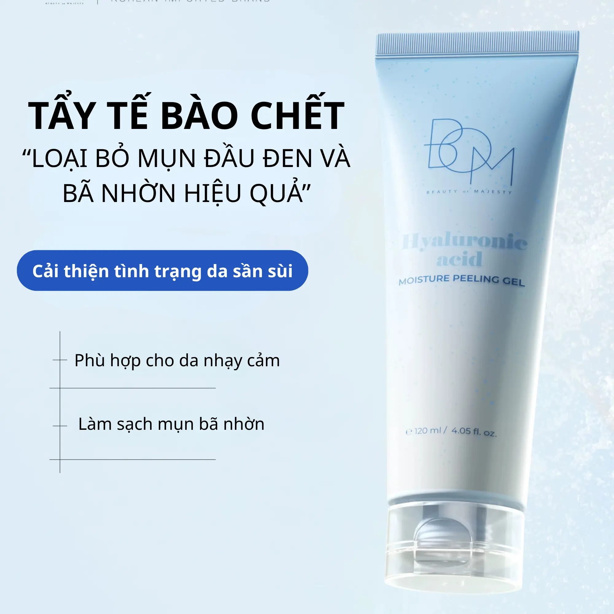 tẩy tế bào chết BOM