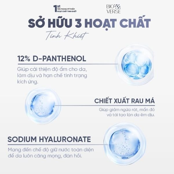 Tinh Chất Phục Hồi Da Cấp Ẩm Bioverse B512 Repair Hydrating Booster