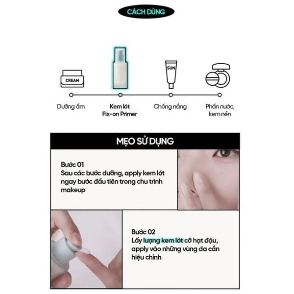 Kem Lót Trang Điểm Code Glokolor Fix On Primer Special Edition