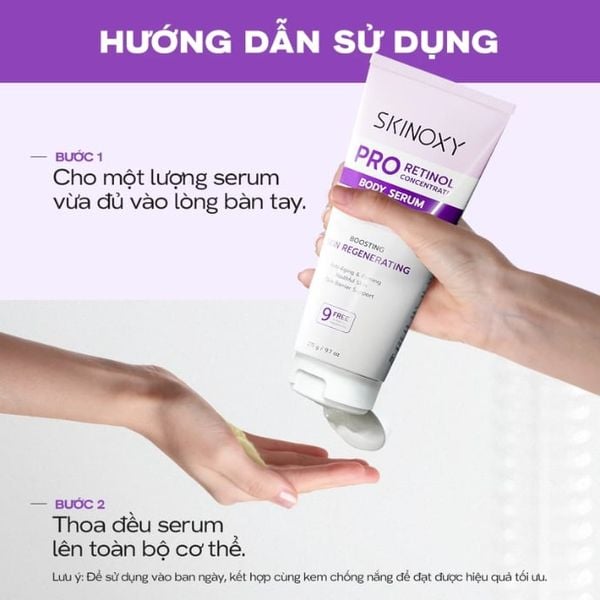 Tinh Chất Dưỡng Thể Skinoxy Pro Retinol Concentrate Body Serum