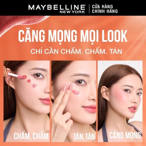 Má Hồng Dạng Kem Maybelline New York Sunkisser Blush