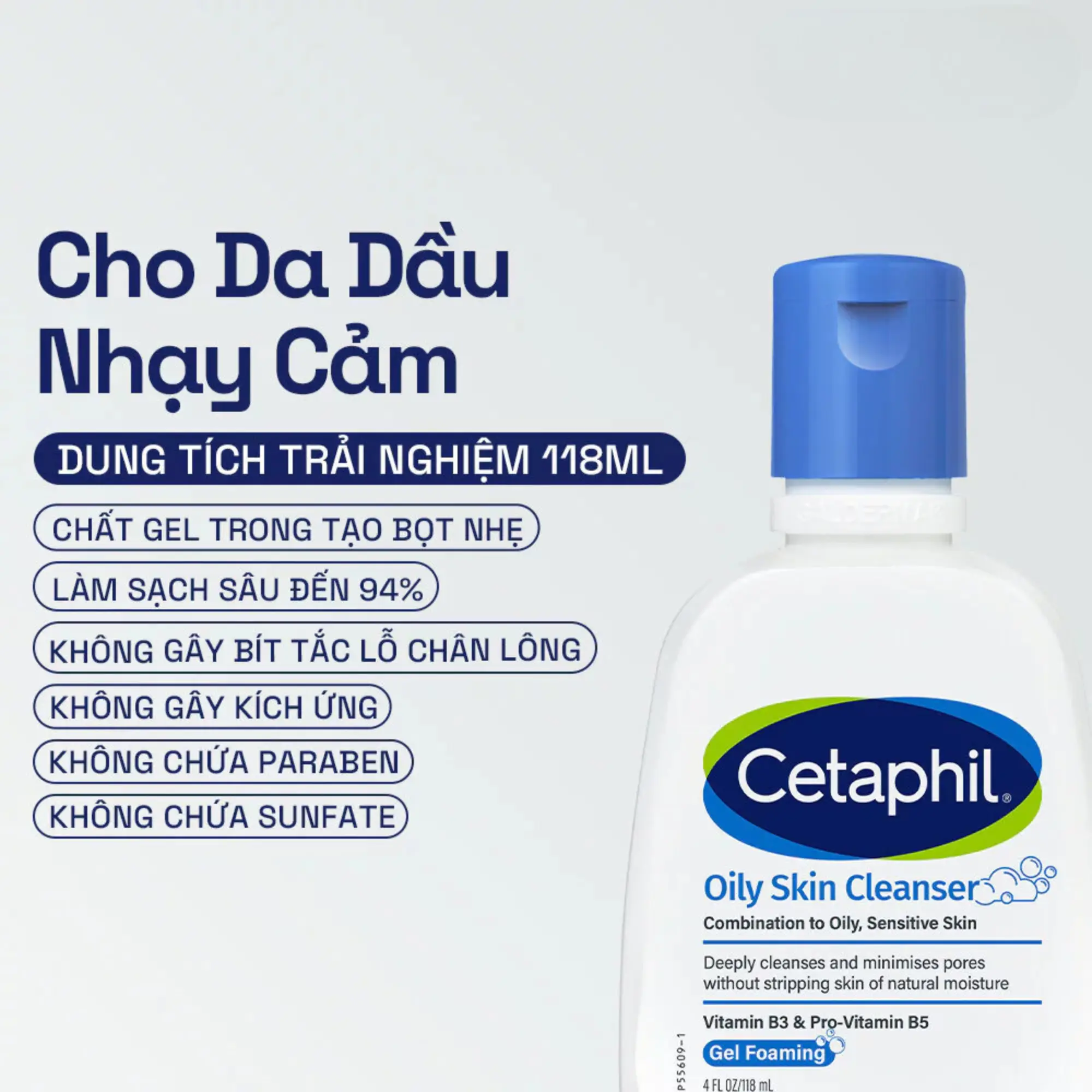 srm da nhạy cảm Cetaphil