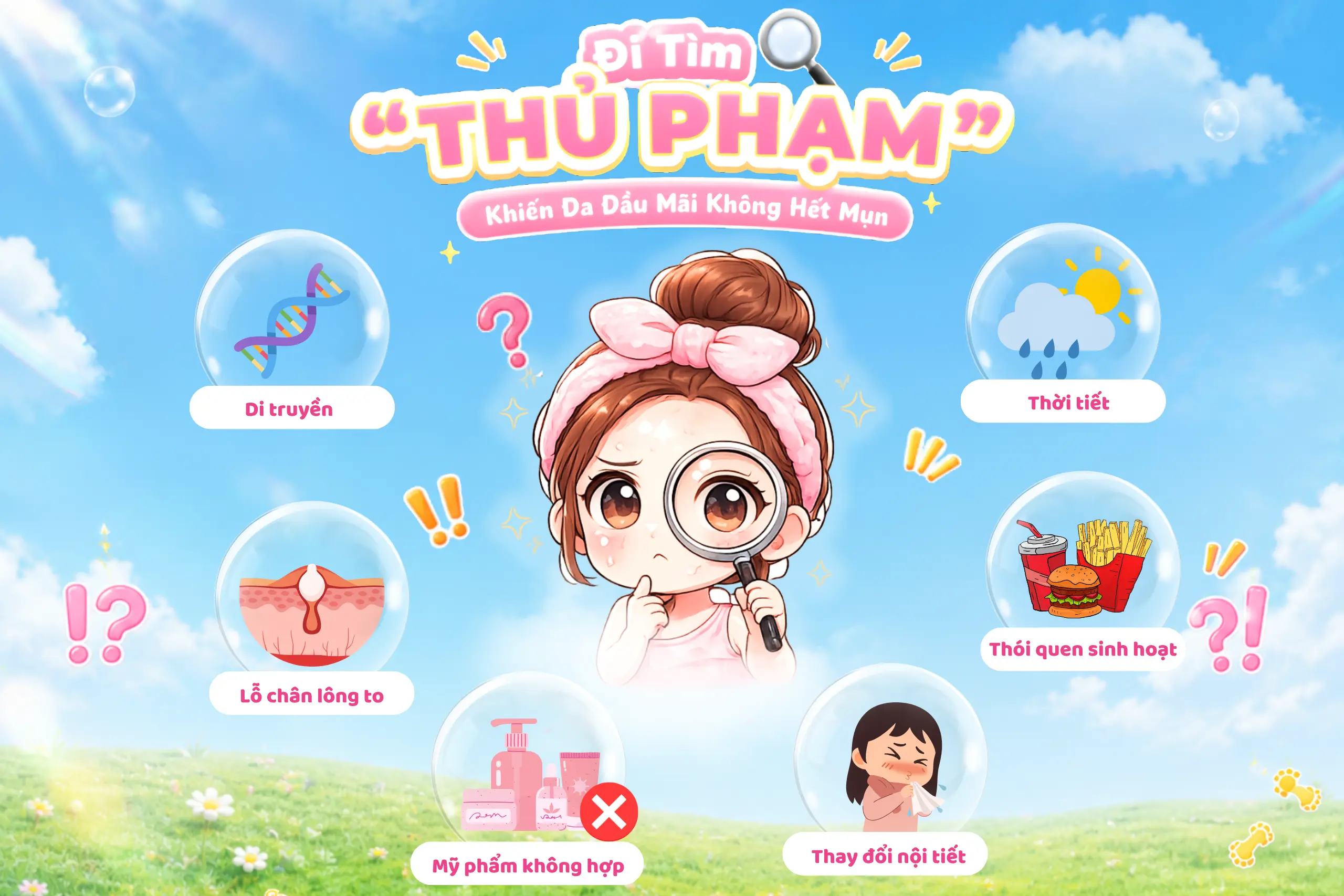 skincare cho da dầu mụn