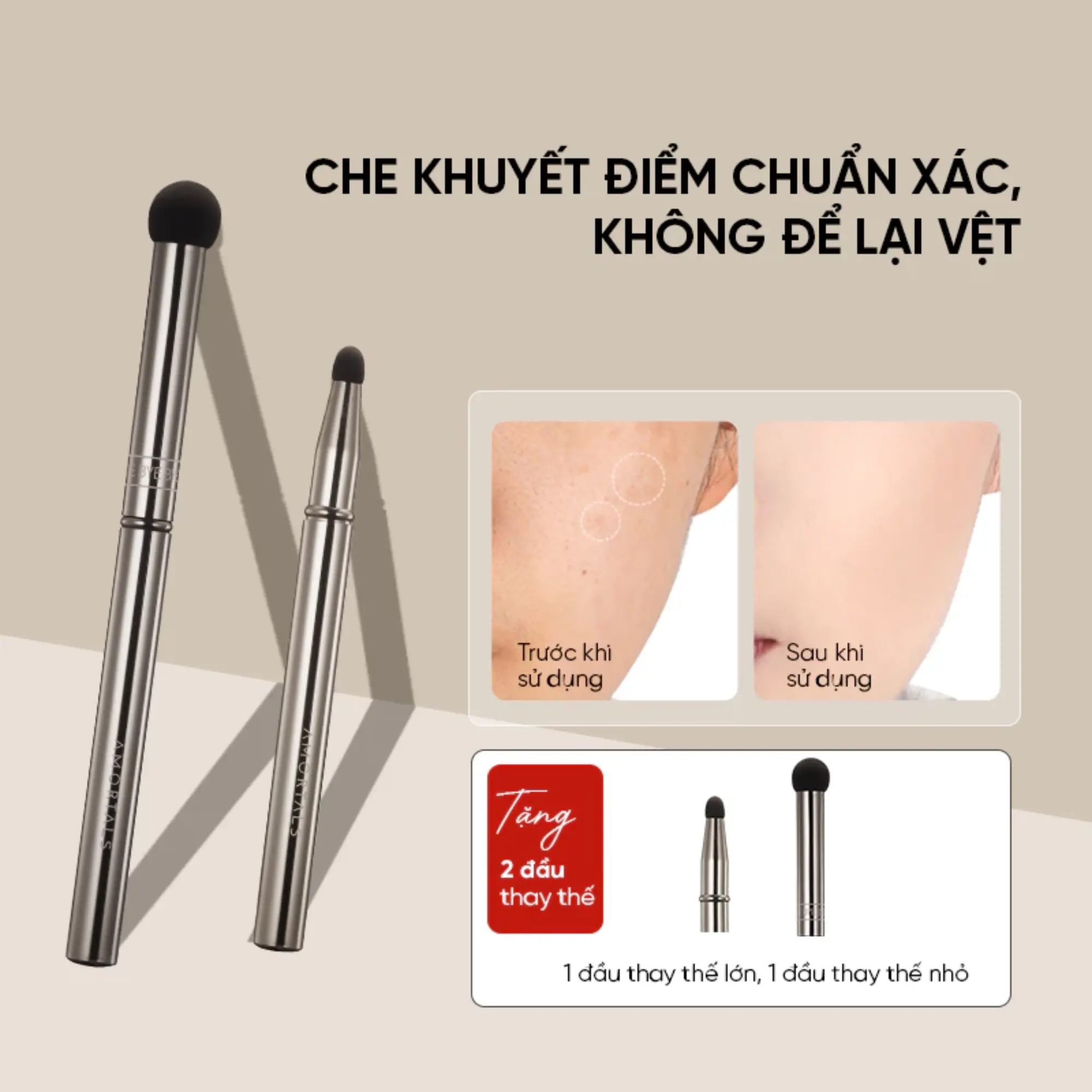 cọ che khuyết điểm Amortals