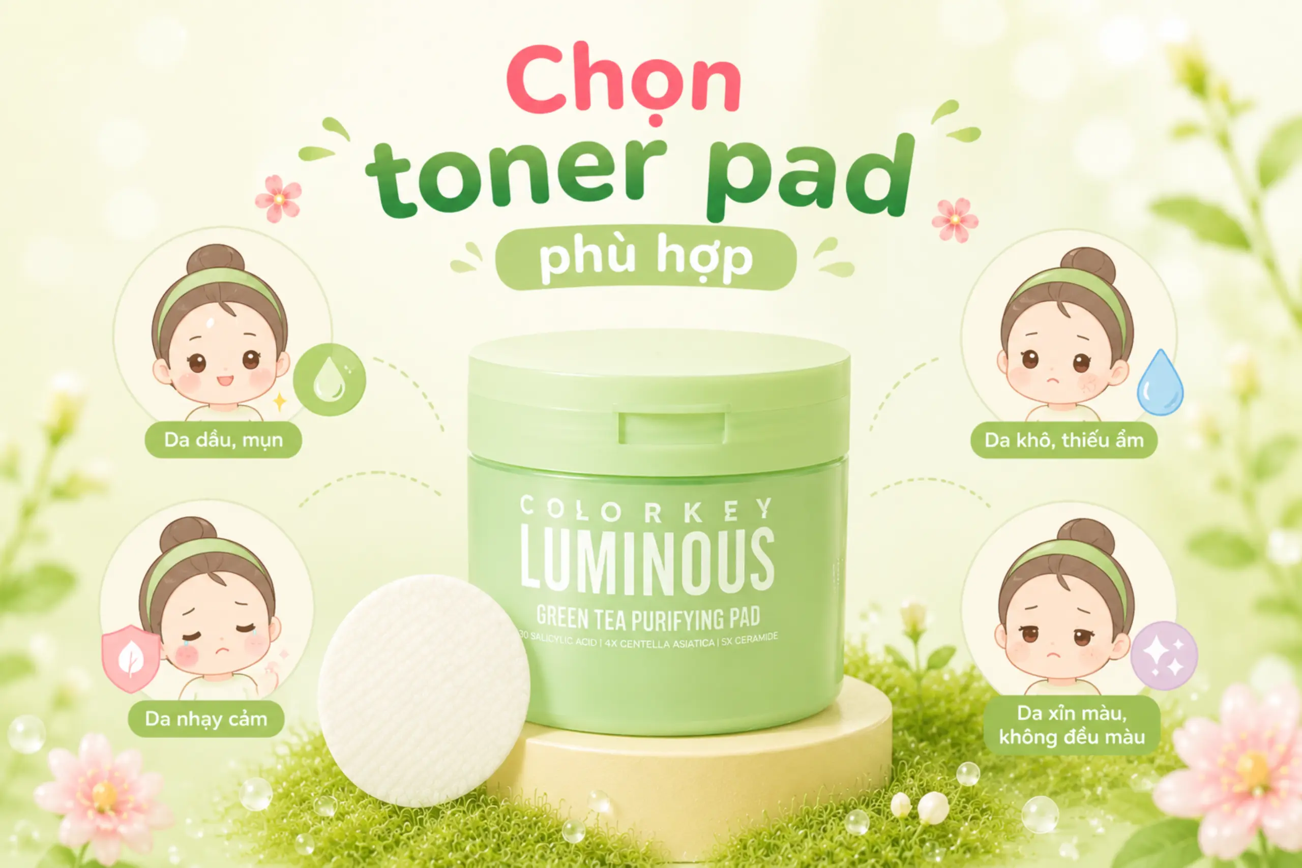 toner pad là gì