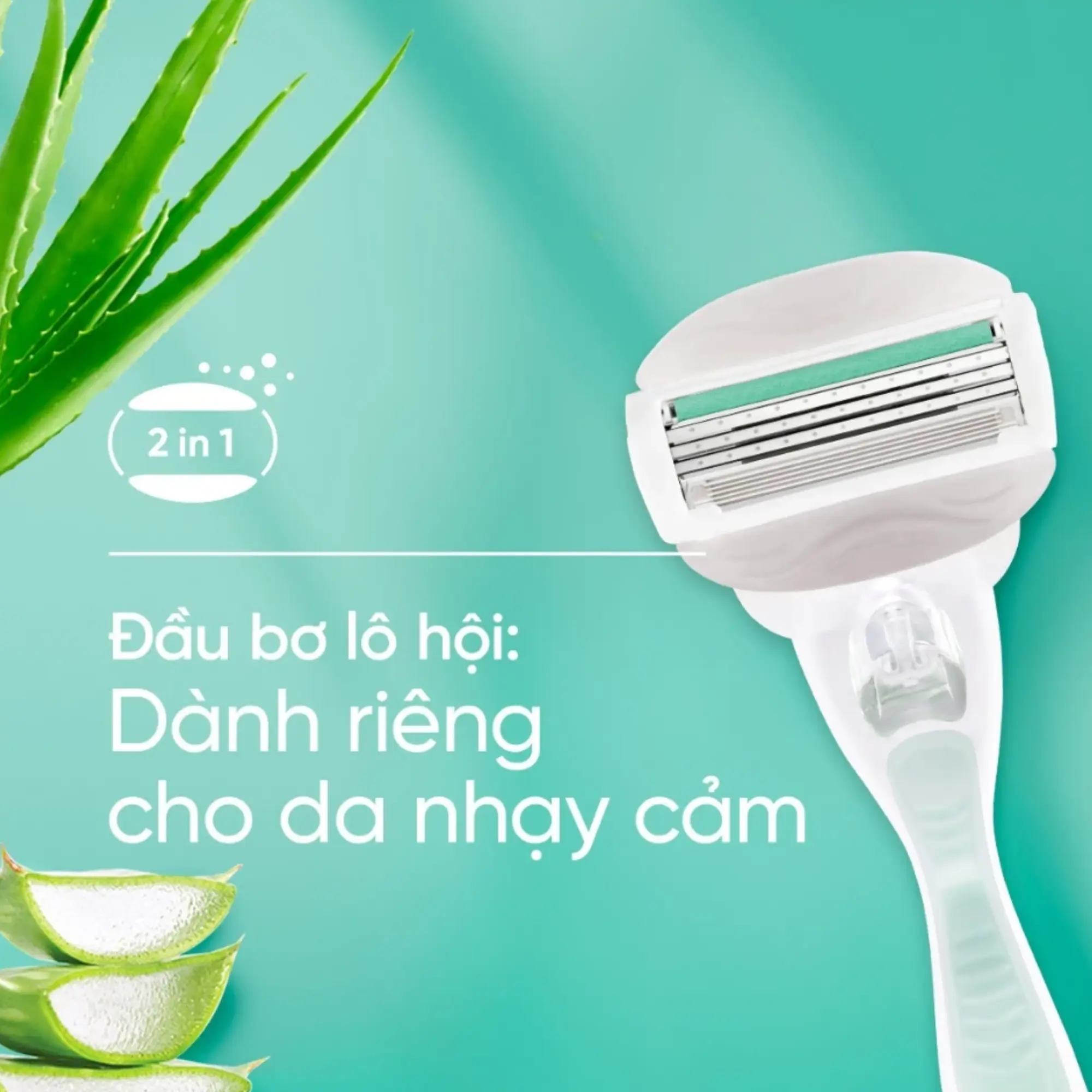 dao cạo Gillette nhạy cảm